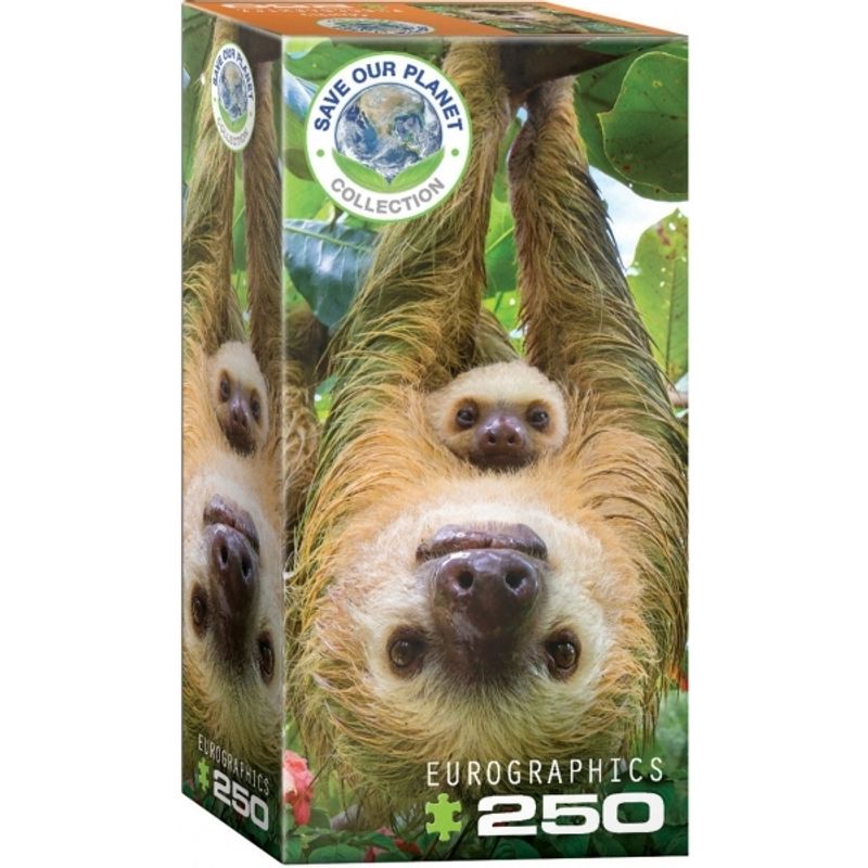 EUROGRAPHICS - EUROGRAPHICS 8251-5556 SLOTHS PUZZLE 250 PIEZAS