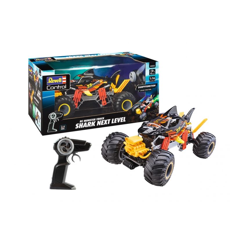 REVELL - REVELL 24555 RC MONSTER TRUCK SHARK NEXT LEVEL 1-16
