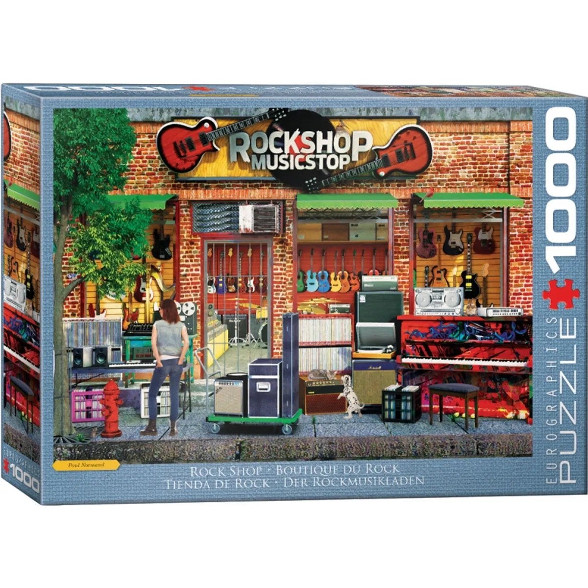 EUROGRAPHICS - EUROGRAPHICS 6000-5614 ROCK SHOP 1000 PIEZAS