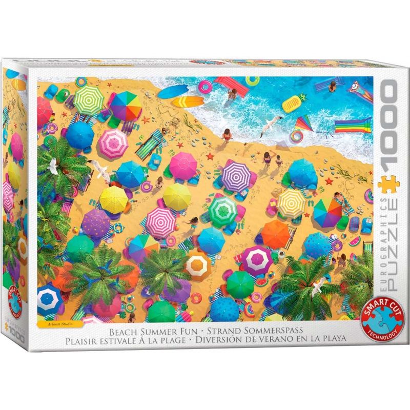 EUROGRAPHICS - EUROGRAPHICS 6000-5871 BEACH SUMMER FUN 1000 PIEZAS