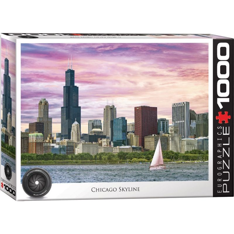 EUROGRAPHICS - EUROGRAPHICS 6000-5804 CHICAGO SKYLINE 1000 PIEZAS