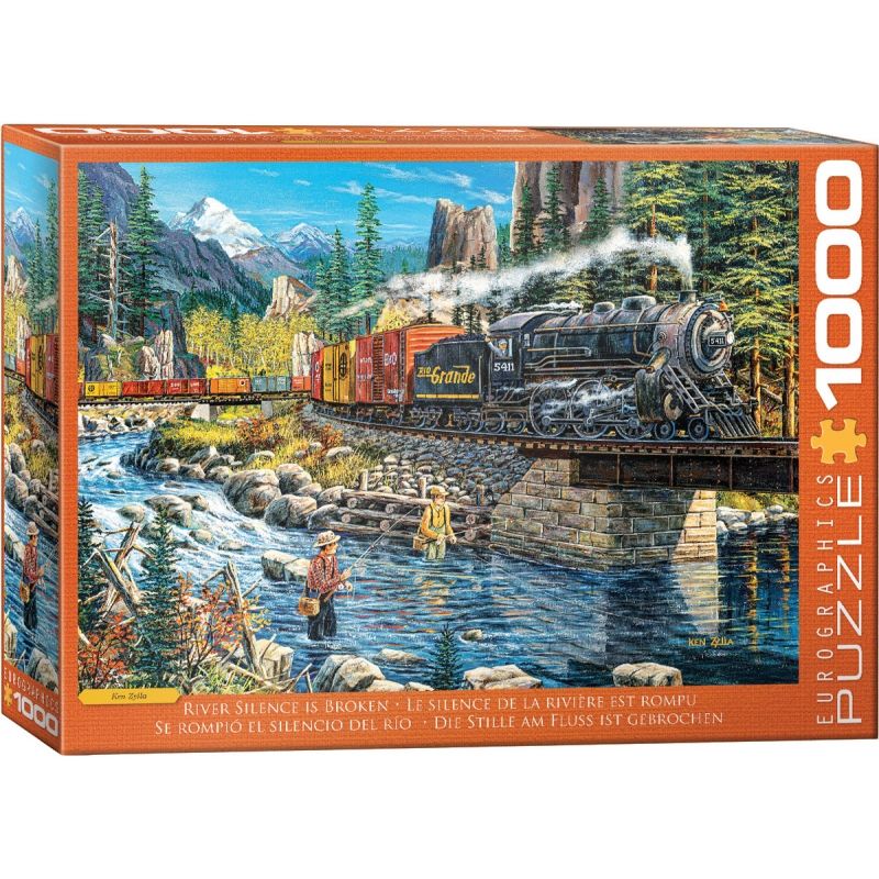 EUROGRAPHICS - EUROGRAPHICS 6000-5877 RIVER SILENCE IS BROKEN BY KEN ZYLLA