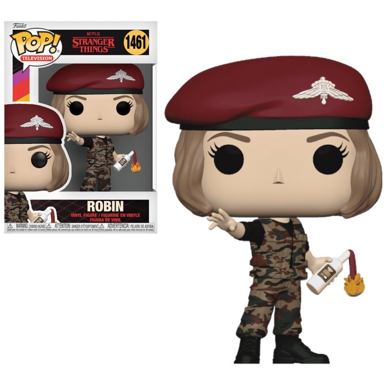 FUNKO - FUNKO 72140 POP VINYL STRANGER THINGS SEASON 4 HUNTER ROBIN