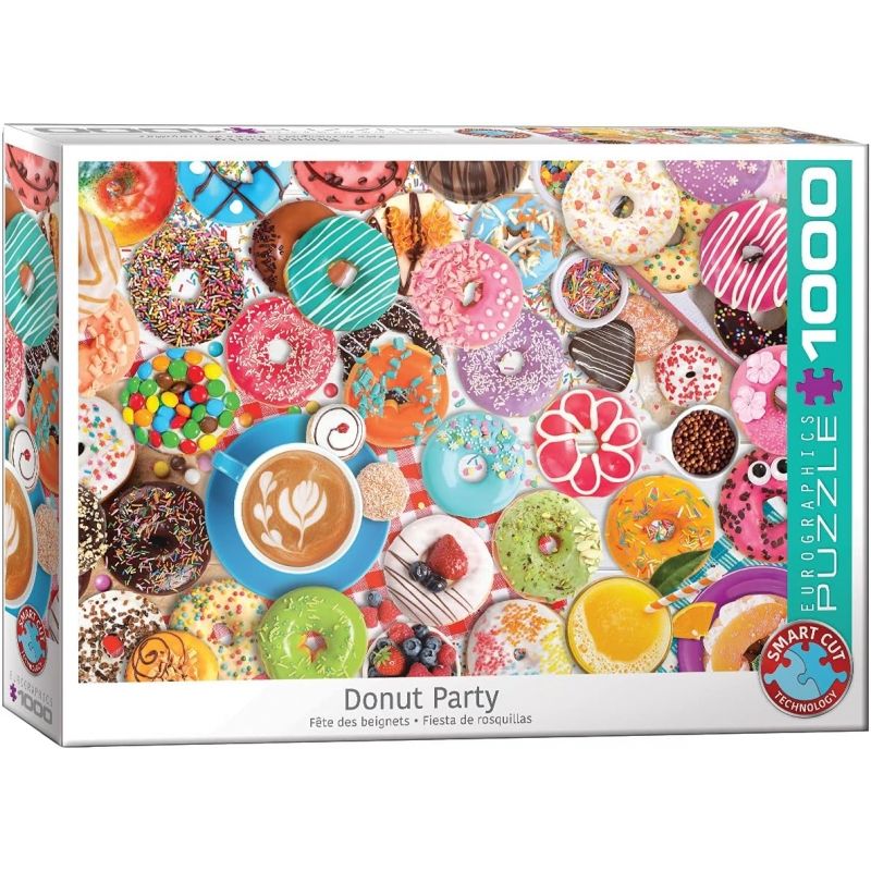 EUROGRAPHICS - EUROGRAPHICS 6000-5602 DONUT PARTY 1000 PIEZAS