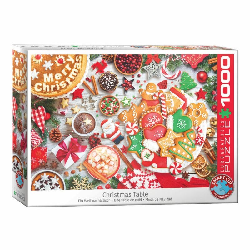 EUROGRAPHICS - EUROGRAPHICS 6000-5623 CHRISTMAS TABLE 1000 PIEZAS