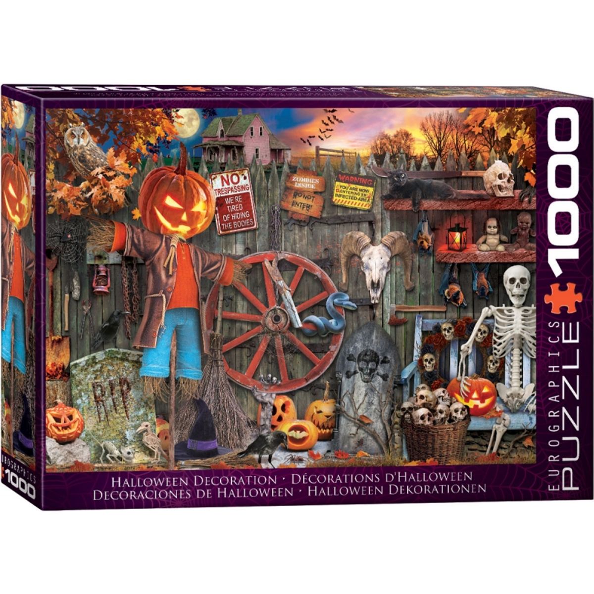 EUROGRAPHICS - EUROGRAPHICS 6000-5653 HALLOWEEN DECORATIONS 1000 PIEZAS