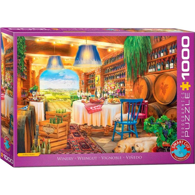 EUROGRAPHICS - EUROGRAPHICS 6000-5846 WINERY 1000 PIEZAS