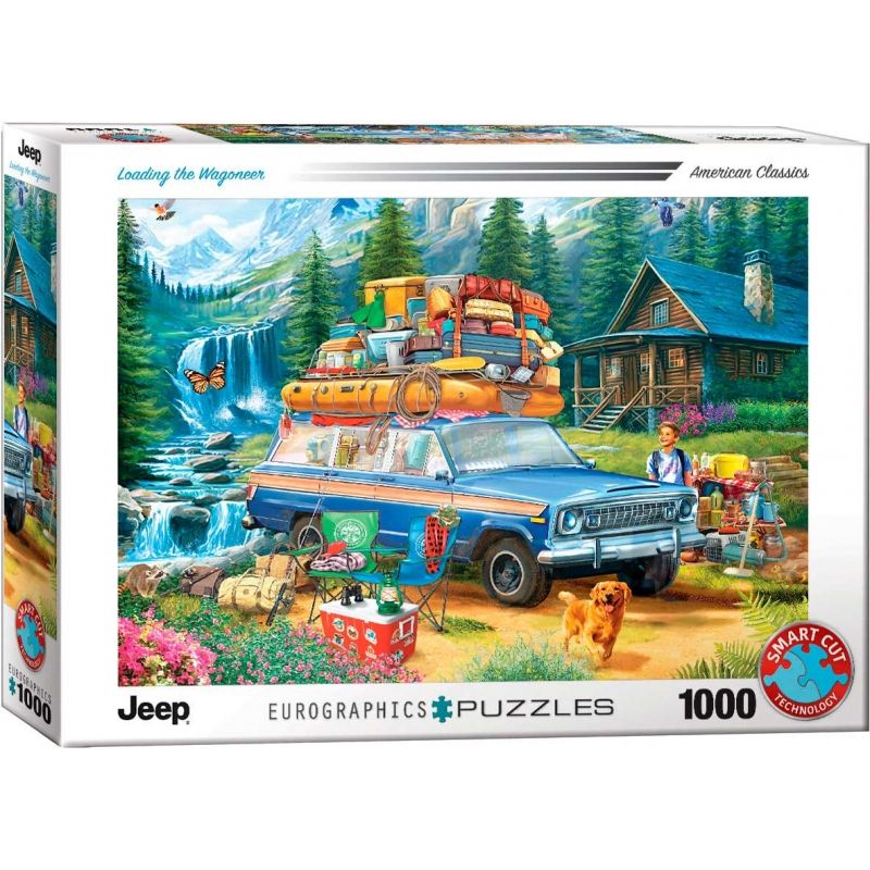 EUROGRAPHICS - EUROGRAPHICS 6000-5867 LOADING THE WAGONEER 1000 PIEZAS