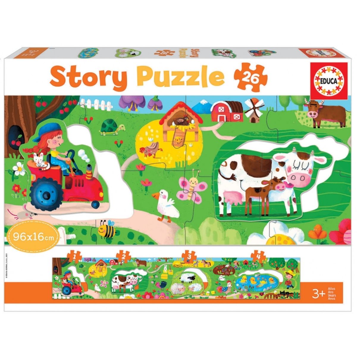 EDUCA - EDUCA 18900 STORY PUZZLE THE FARM