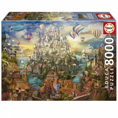 EDUCA - 19570 PUZZLE 8000 PIEZAS CIUDADES DE LOS SUEÑOS