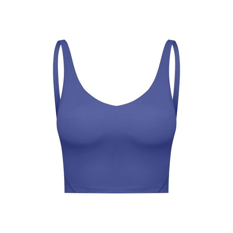GSON - Chaleco deportivo femenino de yoga Azul