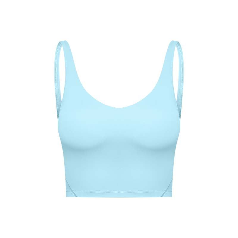 GSON - Chaleco deportivo femenino de yoga Azul