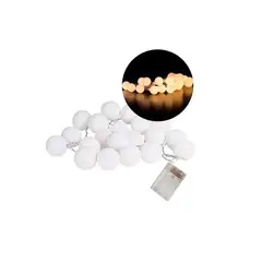 GENERICO - Guirnalda Luces 30 Led Hadas 4m Pilas Navidad Calido