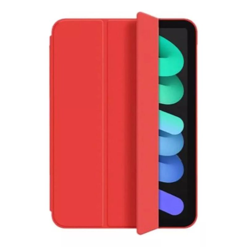 GENERICO - Carcasa Funda Smart Cover Para iPad 9.7 5ta 6ta Gen Color Rojo