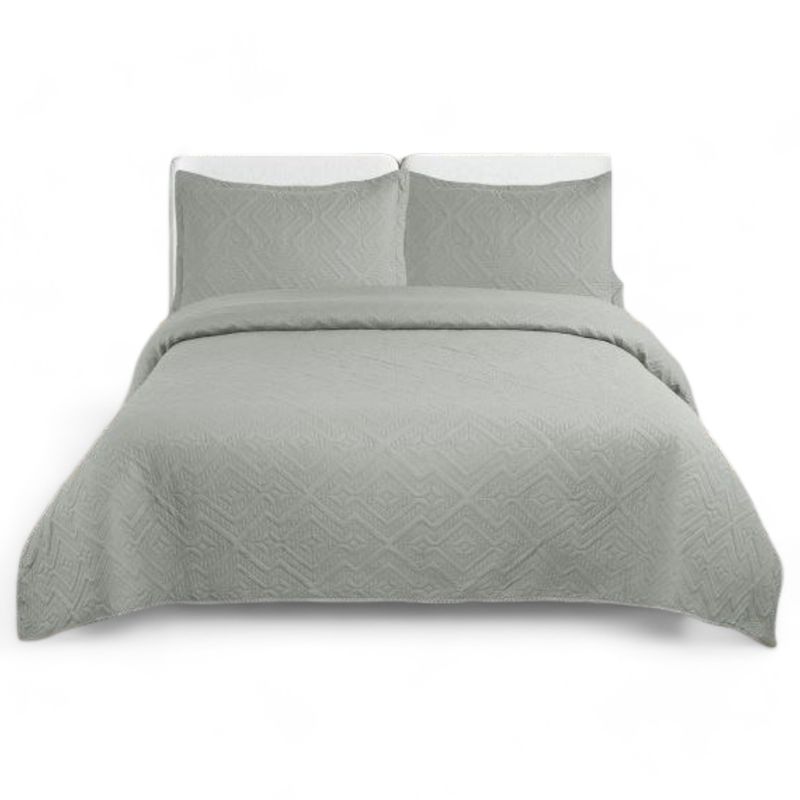 GENERICO - Cobertor De Verano Quilt MultiColor 15 Plaza Poliester