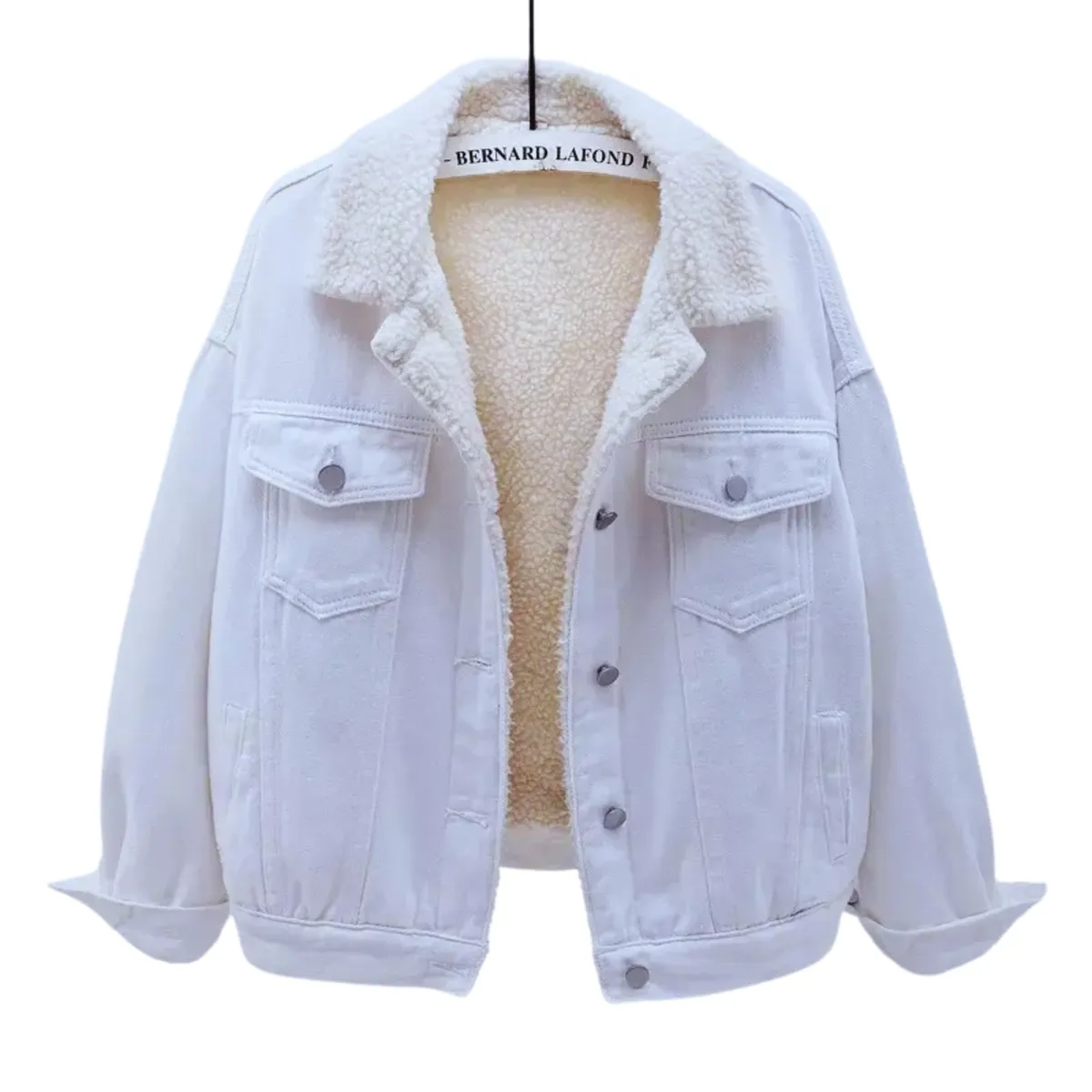 D'JOE - Chaqueta Denim Chiporro Africa Mujer Manga 34