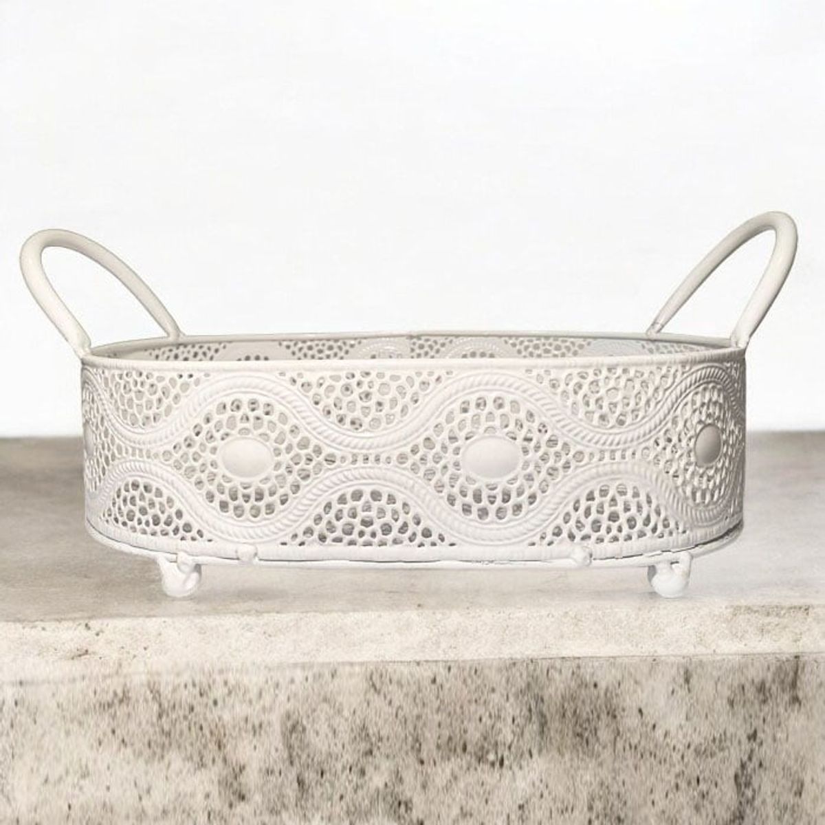 BRIC - Bandeja de Metal Adorno.