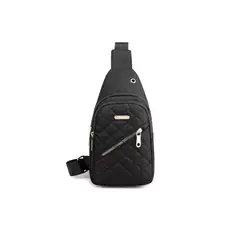 GENERICO - Bolso Banano Cruzado Bandolera Mujer Elegante Black