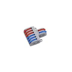 GENERICO - Conector Universal Rapido Bornera Universal 2 a 6