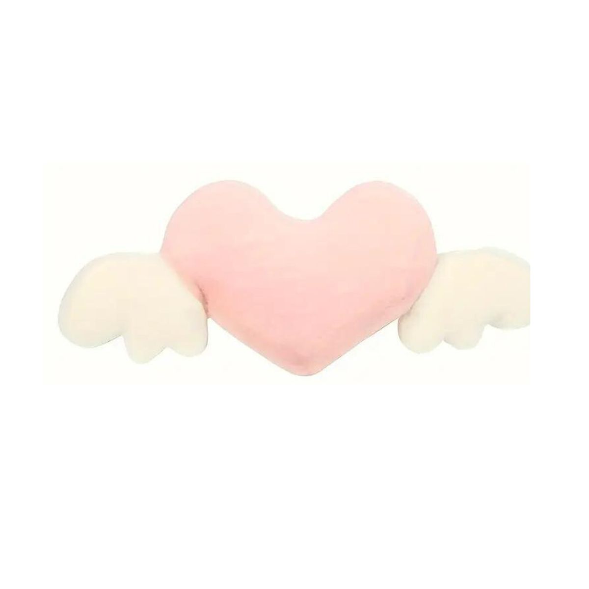 GENERICO - X2 Reposa Cabeza Cojín De Corazon Con Alas Para Autos