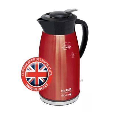 Imagen 2 del producto Termo Hervidor De Agua Eléctrico 1.5 Lts Rojo
