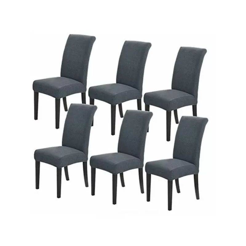 IMPORTCLICK - Pack 6 Funda Silla Tela Gruesa Cuadrille IMPORTCLICK