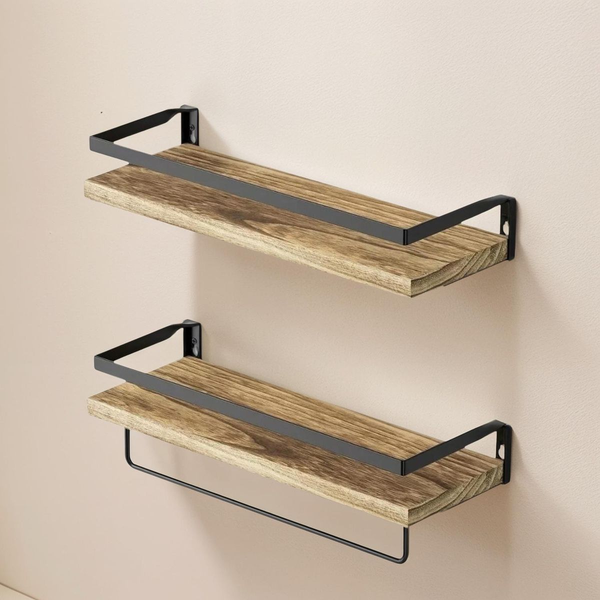 IMPORTCLICK - Repisas Flotantes Madera Modernas Kit X2 IMPORTCLICK