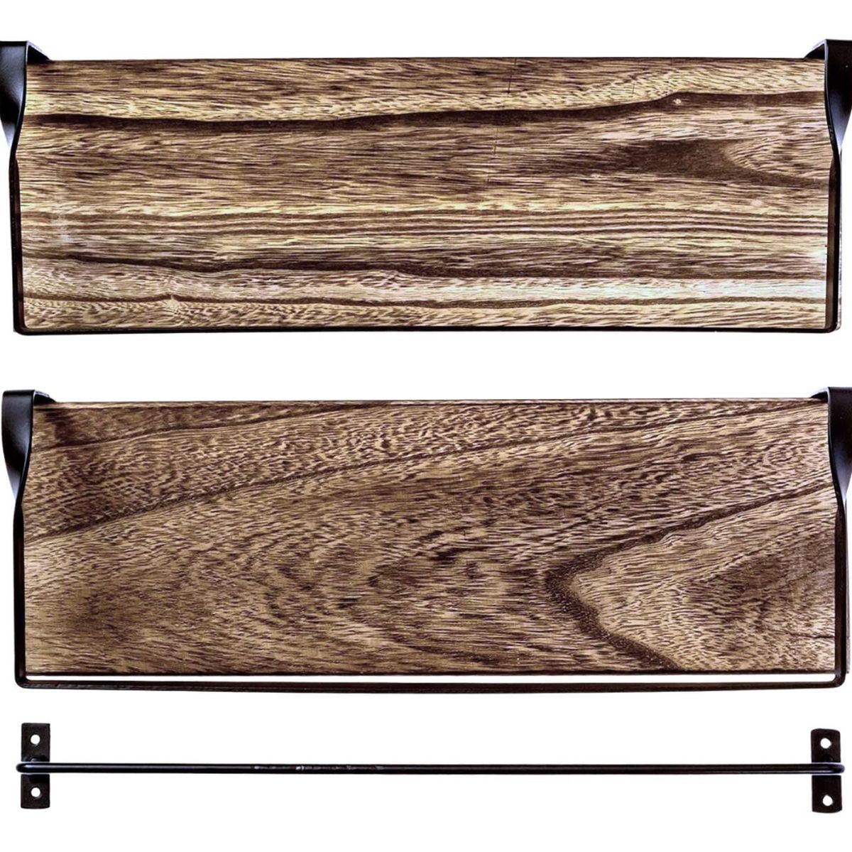 IMPORTCLICK - Repisas Flotantes Madera Modernas Kit X2 IMPORTCLICK