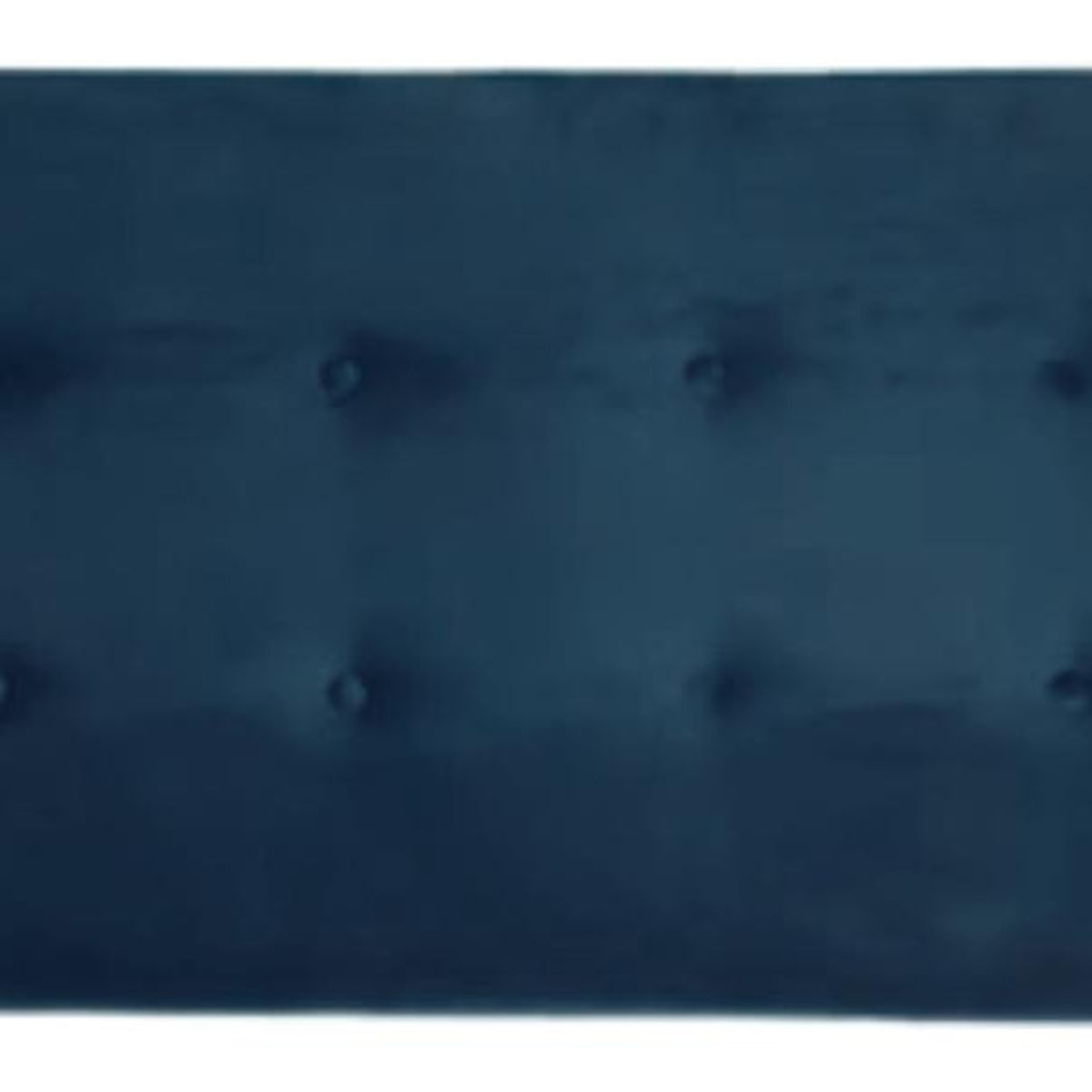 IMPORTCLICK - Respaldo Elegante King Capitone 180x60 CM Azul Petróleo Lino IMPORTCLICK