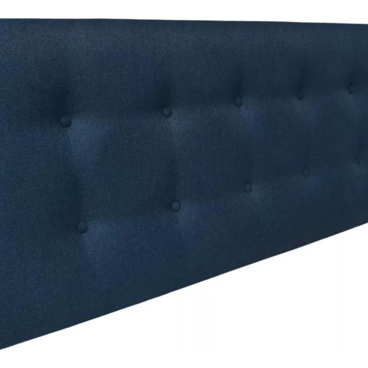 IMPORTCLICK - Respaldo Elegante King Capitone 180x60 CM Azul Petróleo Lino IMPORTCLICK