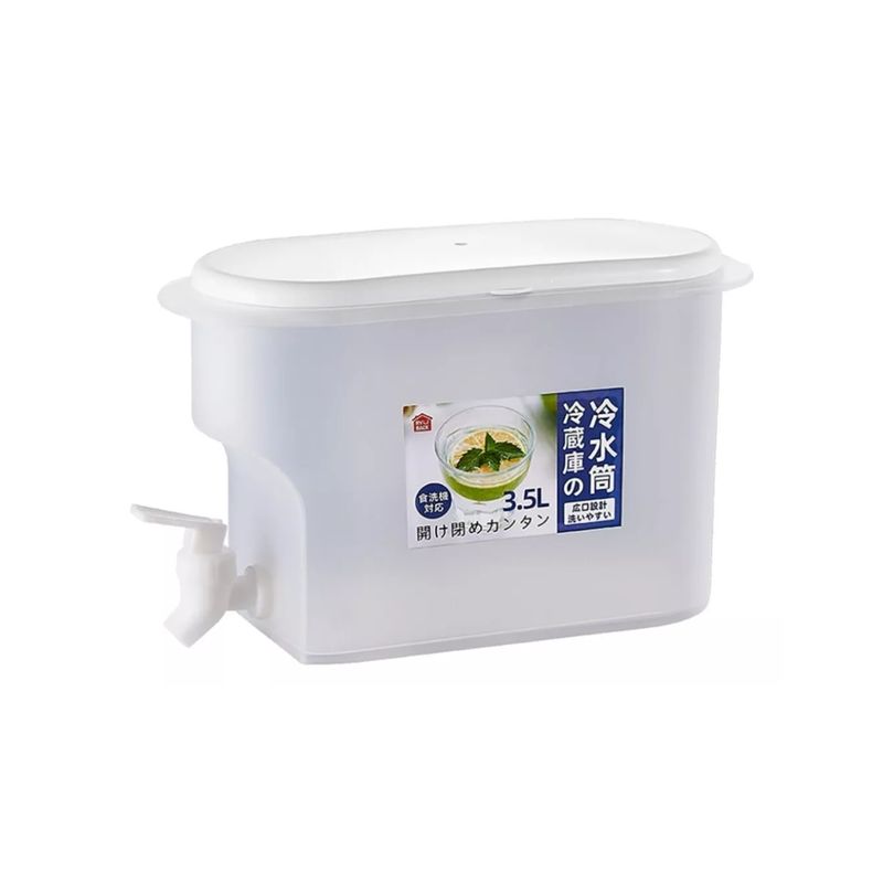 IMPORTCLICK - Jarra Dispensador Bebida Agua Jugo Refrigerador Grifo 3.5 L