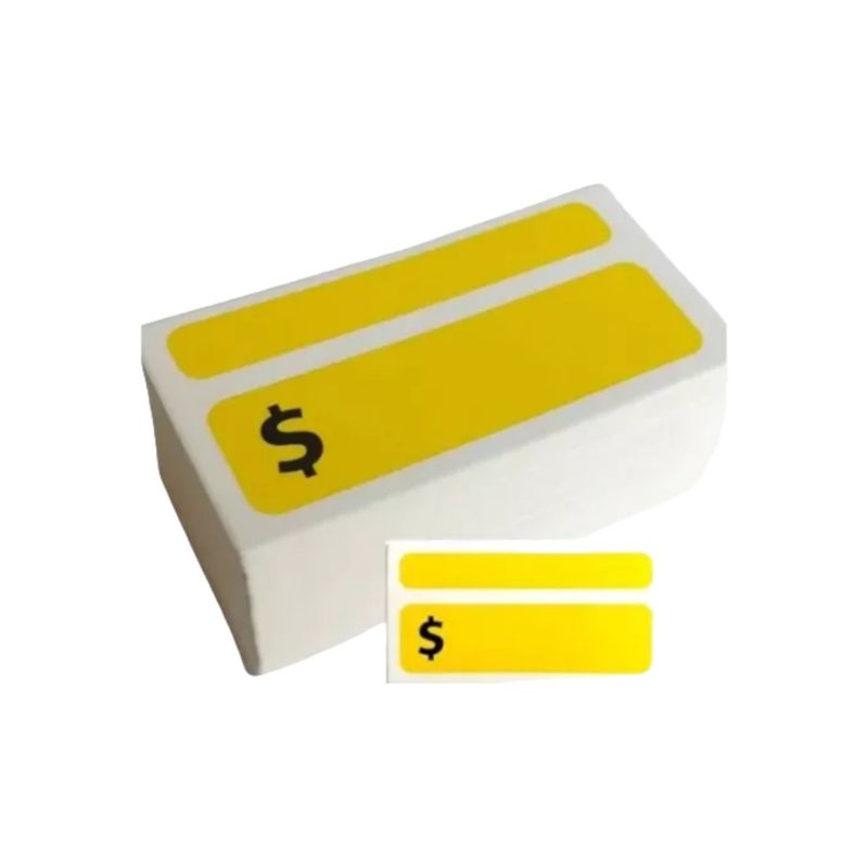 GENERICO - Pack 700 Etiquetas Para Precios 8x4 ibmchile