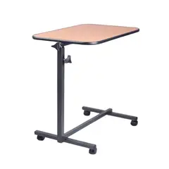 HOMASTTI - Mesa Plegable Enfermo Cama Deluxe Firme Altura Ajustable Pc