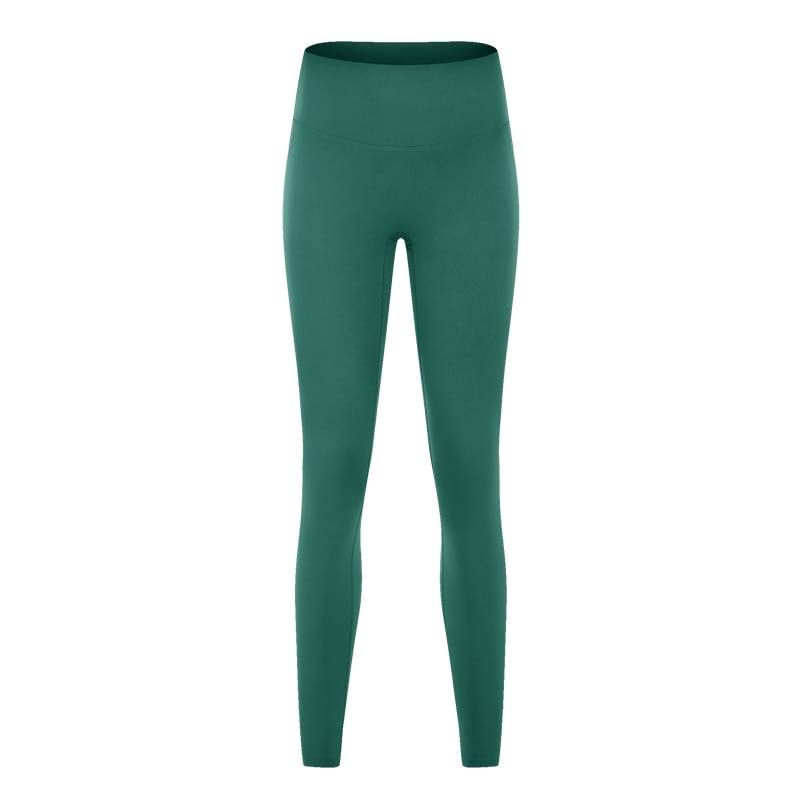 GSON - Ajustado Pantalones de yoga Mujer Verde