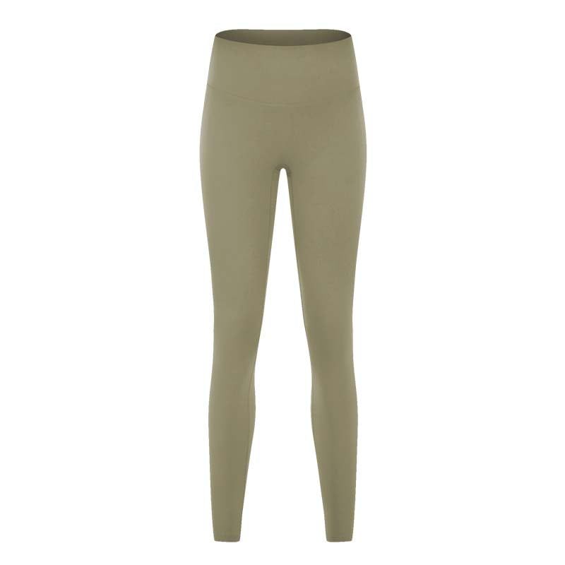 GSON - Ajustado Pantalones de yoga Mujer Verde