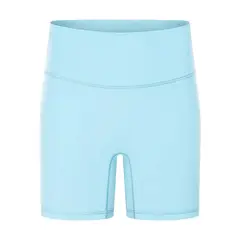GSON - Ajustado Cortos Pantalones de yoga Mujer Azul