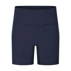 GSON - Ajustado Cortos Pantalones de yoga Mujer Azul