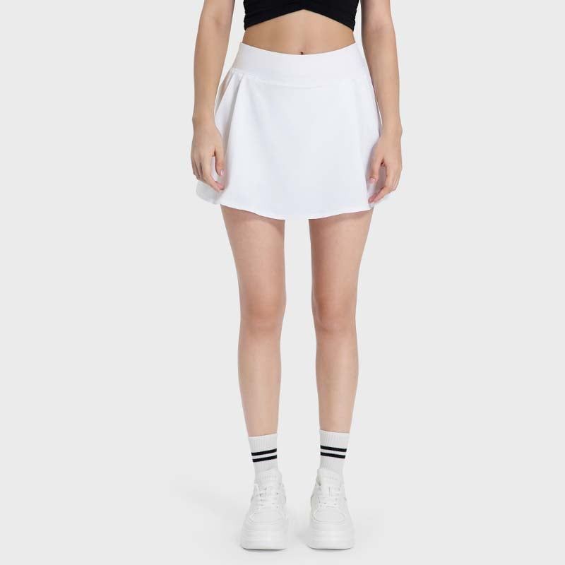 GSON - Falda corta para mujeres de yoga deportivo Negro