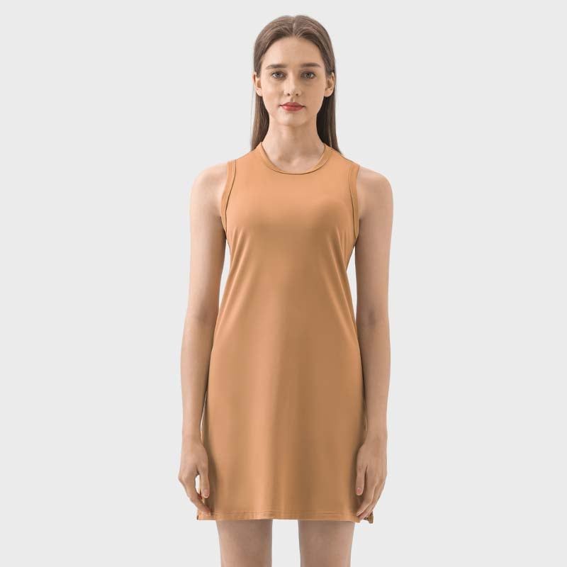 GSON - Falda de yoga casual para mujeres Negro