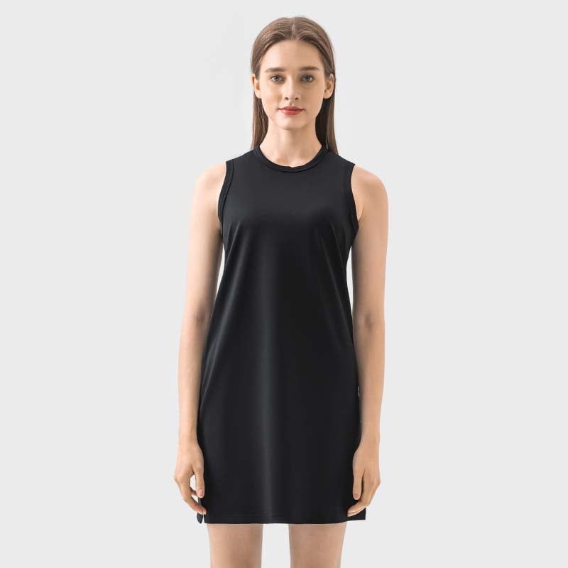 GSON - Falda de yoga casual para mujeres Negro