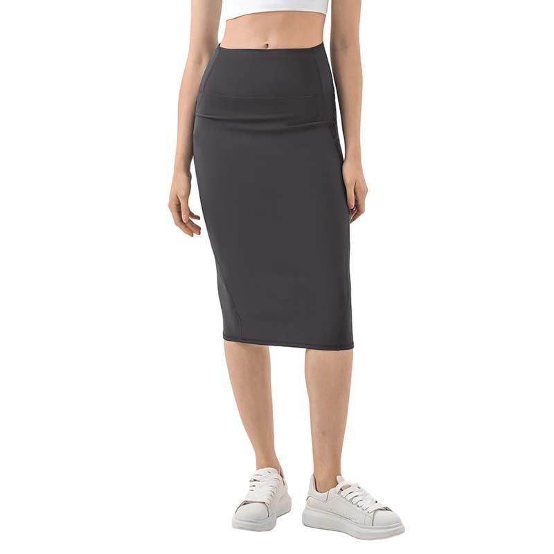 GSON - Falda ajustada para mujeres de yoga casual Negro