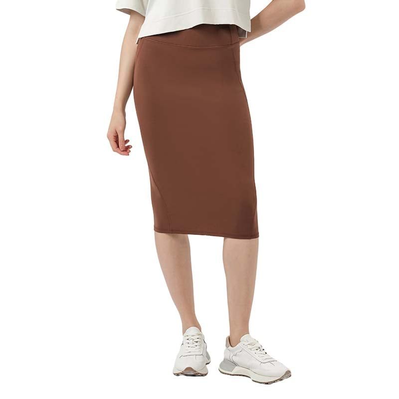 GSON - Falda ajustada para mujeres de yoga casual Negro