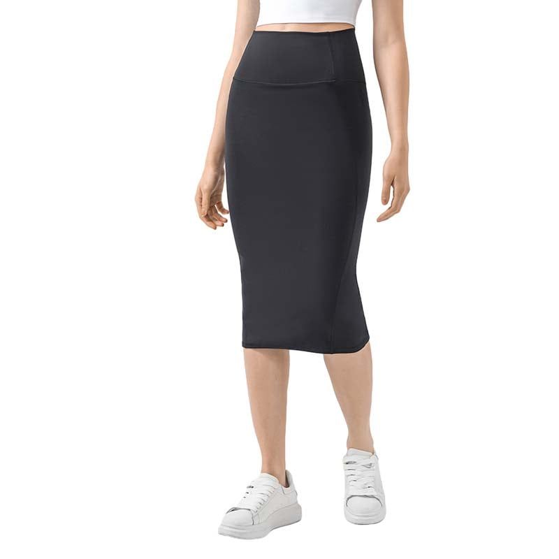 GSON - Falda ajustada para mujeres de yoga casual Negro
