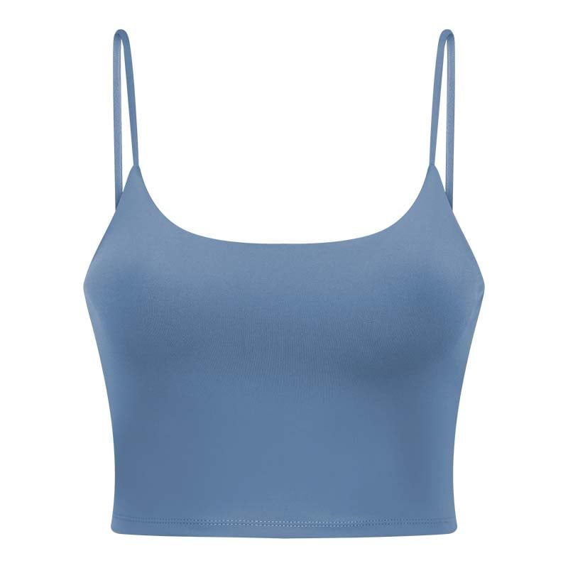 GSON - Chaleco deportivo femenino de yoga Azul