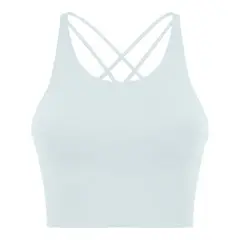 GSON - Chaleco deportivo femenino de yoga Negro