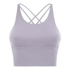 GSON - Chaleco deportivo femenino de yoga Azul
