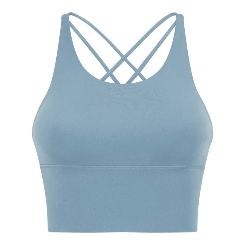 GSON - Chaleco deportivo femenino de yoga Azul