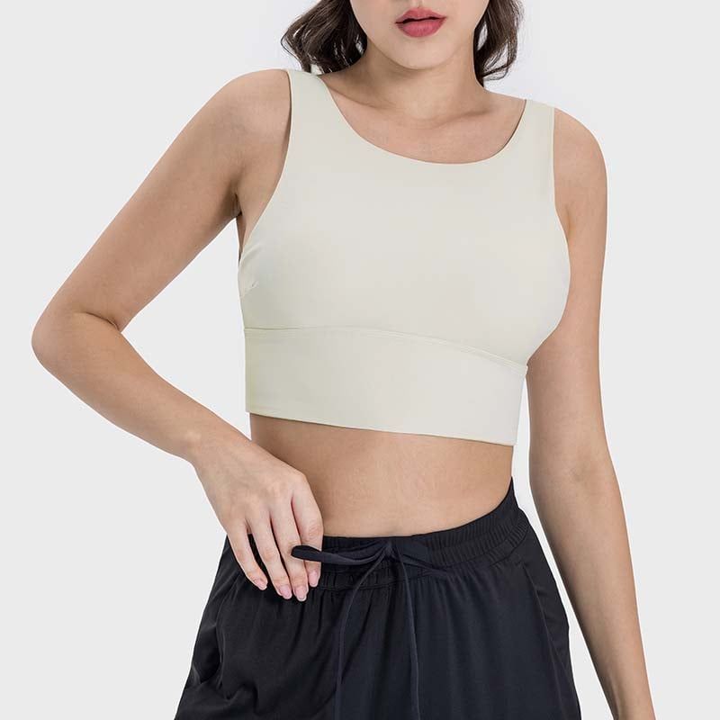 GSON - Chaleco deportivo femenino de yoga Negro