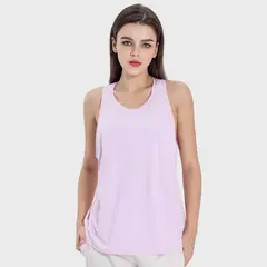 GSON - Chaleco deportivo femenino de yoga Negro