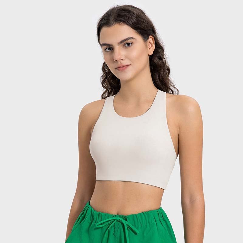 GSON - Chaleco deportivo femenino de yoga Negro